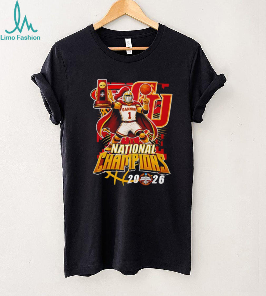 Gannon University 2026 NCAA DII Basketball National Champions T Shirt