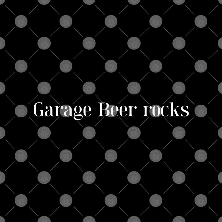 Garage Beer Rocks T Shirt