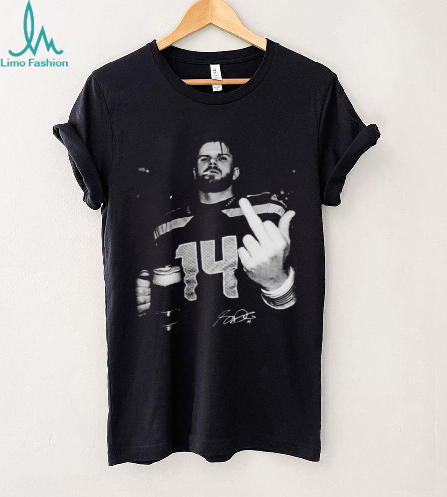 Gardner Minshew 14 Middle Finger Beer Mug Funny Football Fan T Shirt
