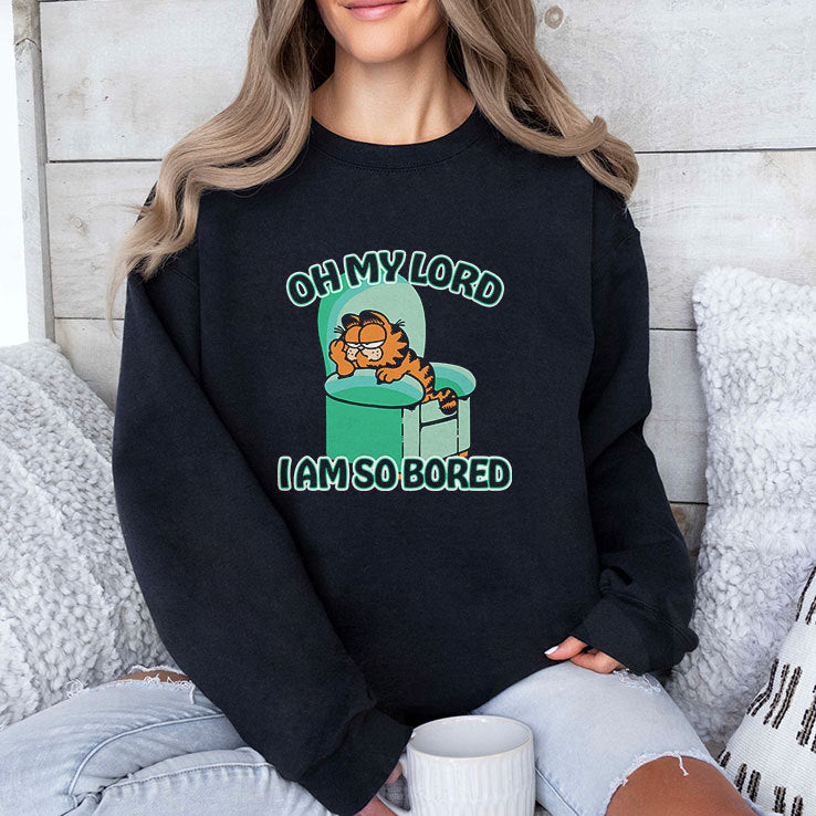Garfield Oh My Lord I Am So Bored T Shirt