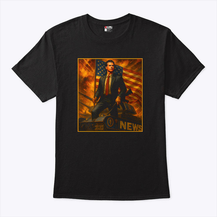 Gavin Newsom Patriotic Tank T Shirt