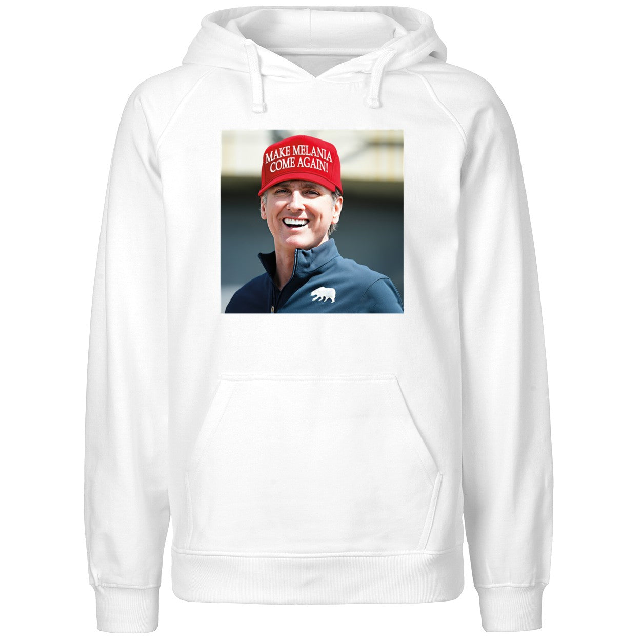 Gavin Newsom Wear Make Melania Come Again Hat Shirt