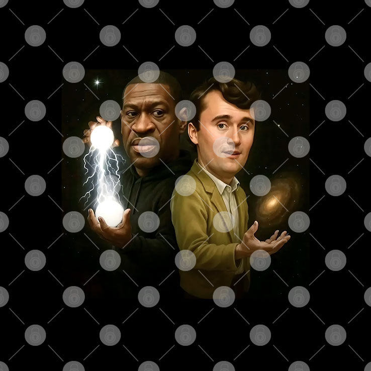 George Floyd And Charlie Kirk Wizard T Shirt