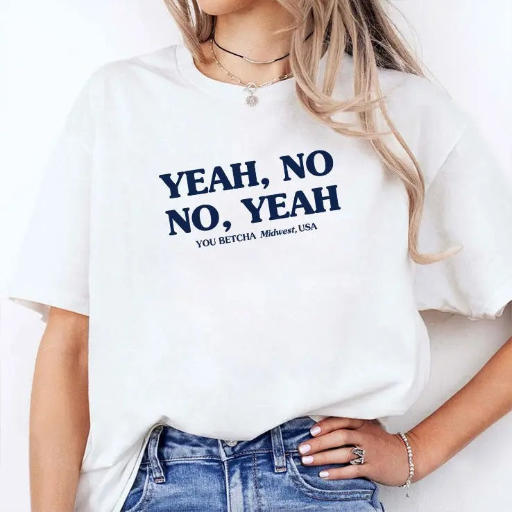 George Kittle Yeah No No Yeah You Betcha Midwest USA Shirt