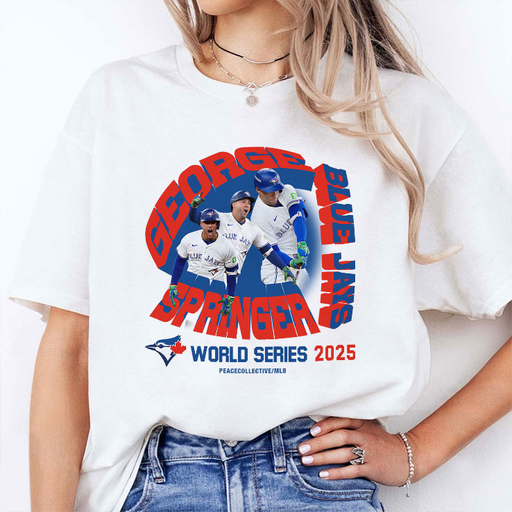 George Springer Toronto Blue Jays MLB 2025 World Series T Shirt