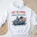 George Washington Crossing The Delaware Patriotic Funny Shirt