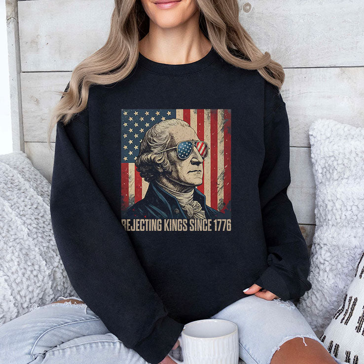 George Washington Rejecting Kings Since 1776 T Shirt