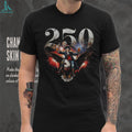 George Washington Riding Bald Eagle 250th Anniversary Independence Day T Shirt