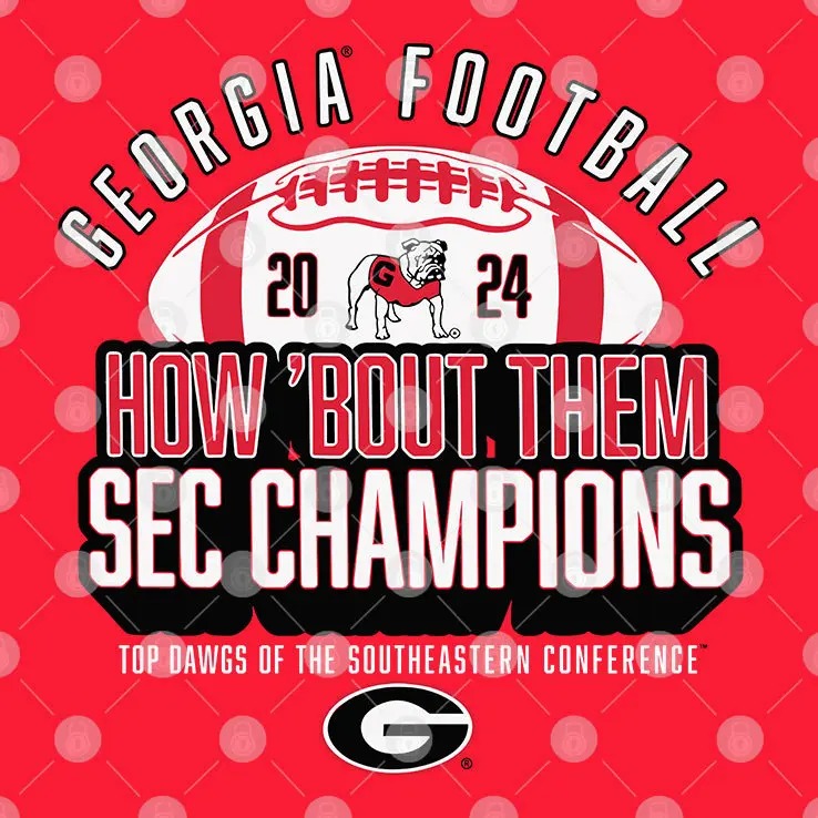 Georgia Bulldogs 2024 SEC Football Conference Champions How ‘Bout Them Shirt