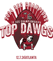 Georgia Bulldogs 2024 SEC Football Conference Champions Shirt
