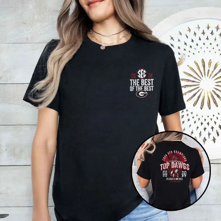 Georgia Bulldogs 2024 SEC Football Conference Champions Shirt