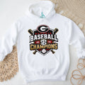 Georgia Bulldogs 2026 Baseball SEC Champions Shield T Shirt