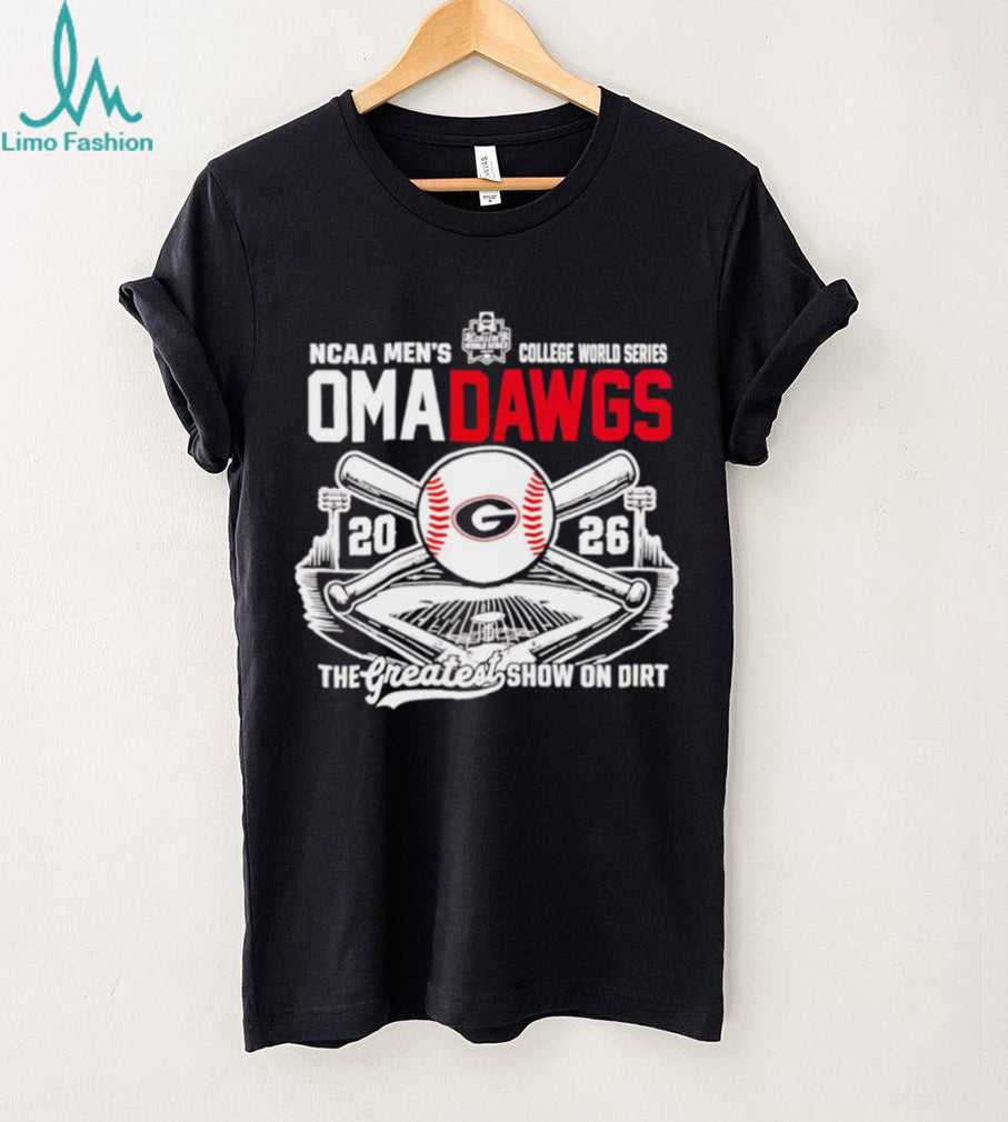 Georgia Bulldogs Omadawgs 2026 NCAA Baseball Men’s College World Series shirt