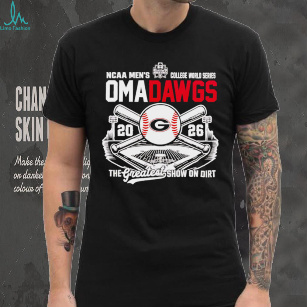 Georgia Bulldogs Omadawgs 2026 NCAA Baseball Men’s College World Series shirt
