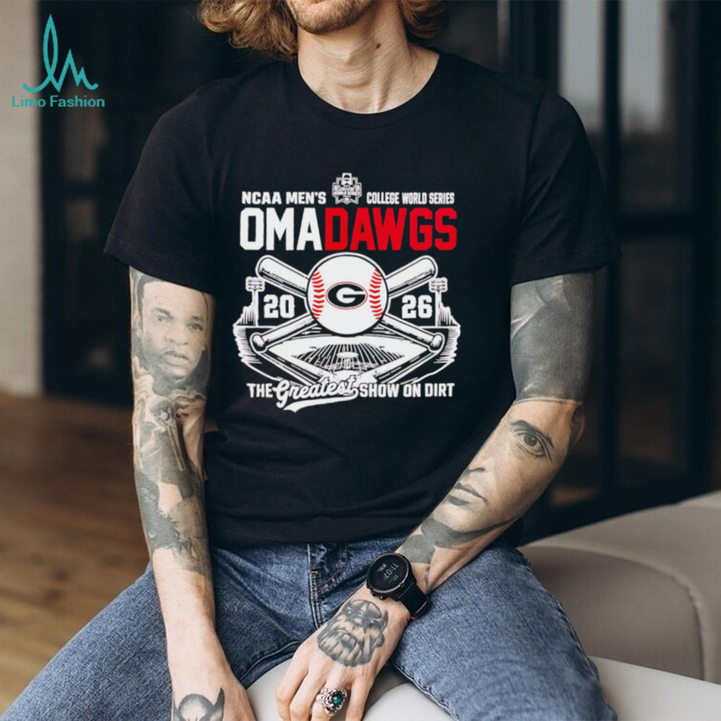 Georgia Bulldogs Omadawgs 2026 NCAA Baseball Men’s College World Series shirt