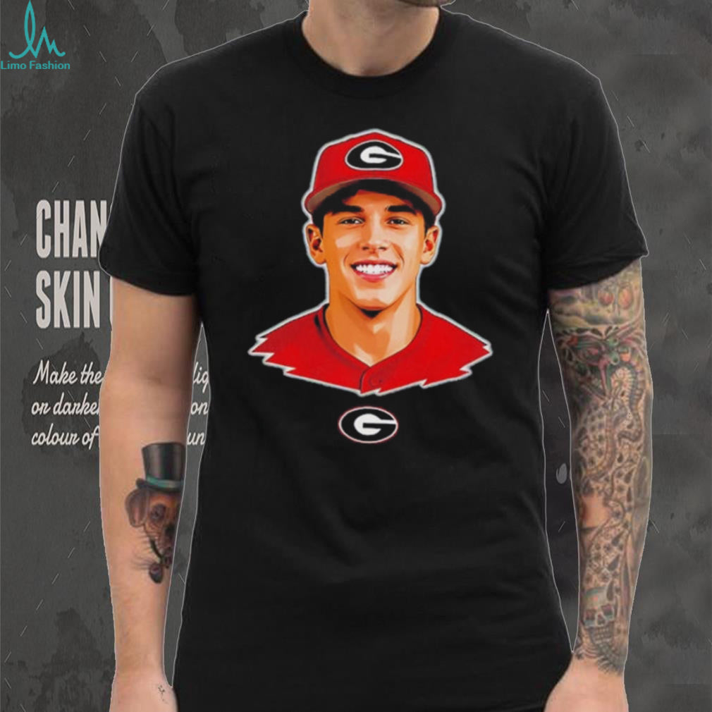 Georgia Bulldogs Ty Peeples portrait shirt