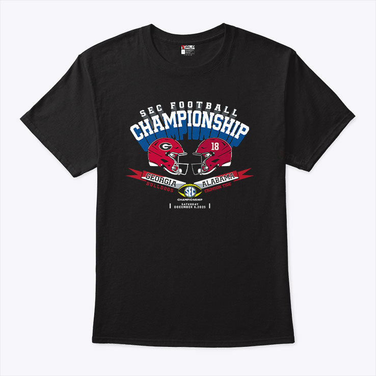 Georgia Vs Alabama SEC Championship 2025 T Shirt