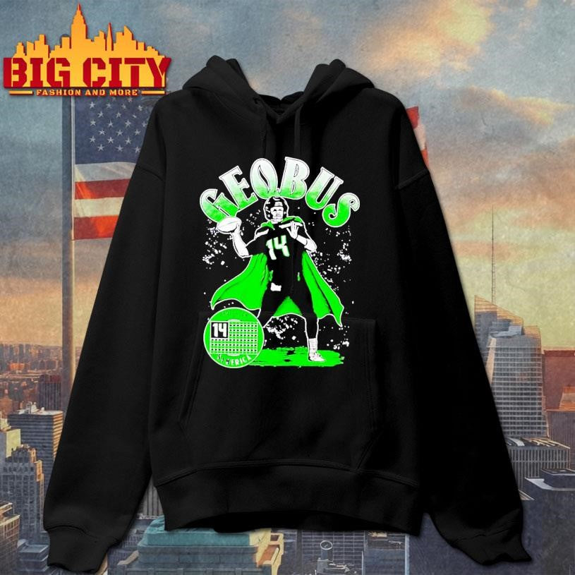 Geqbus Sam Darnold Protector Of America Number 14 Superhero Shirt