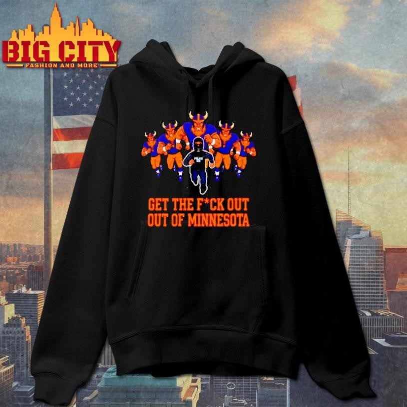Get Fuck Out Of Minnesota Anti Ice Shirt