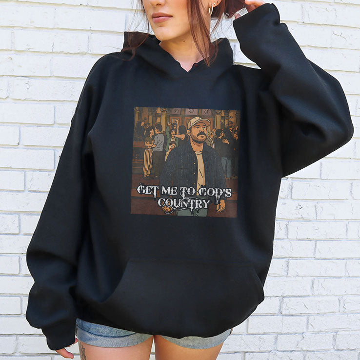 Get Me To God’s Country Funny Meme Shirt