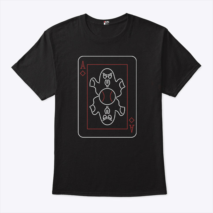 Ghost Fork Ace Card T Shirt