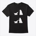 Ghost Touch The Dog Boo Boo-p Halloween T Shirt