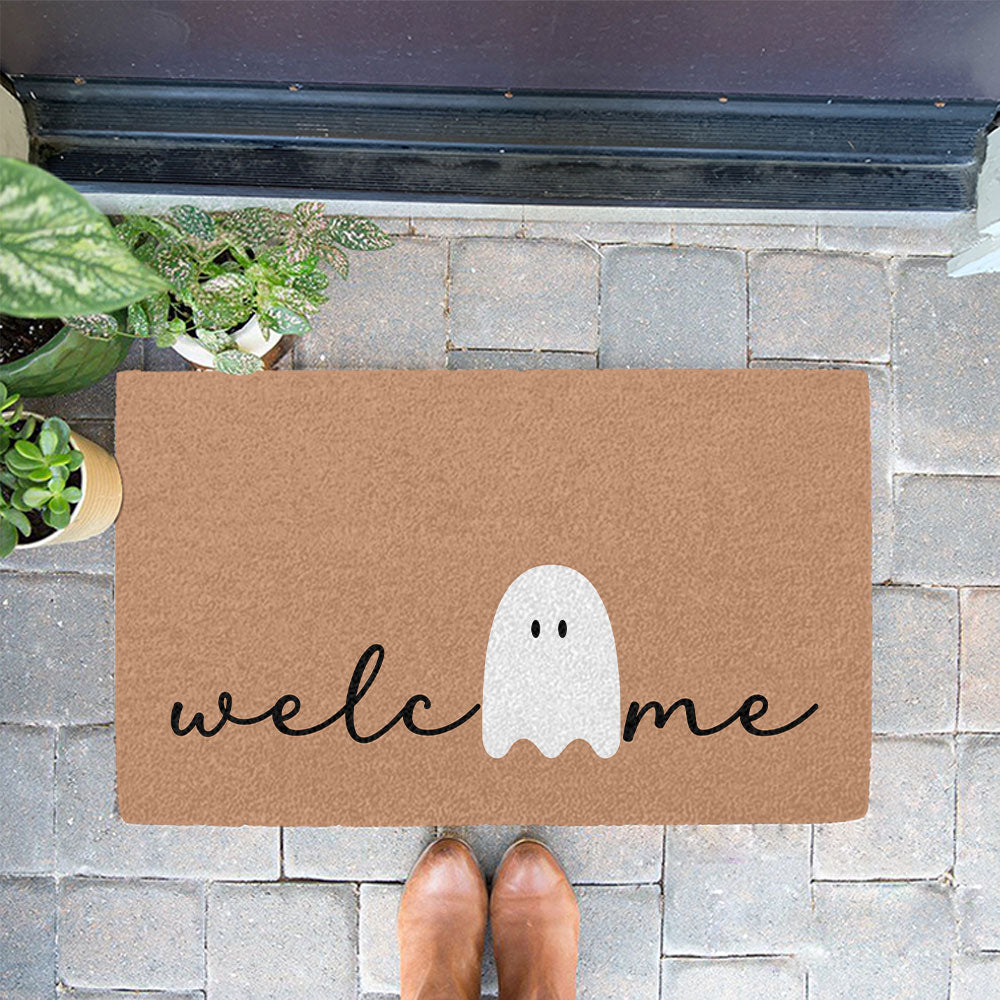 Halloween Ghost Welcome Doormat