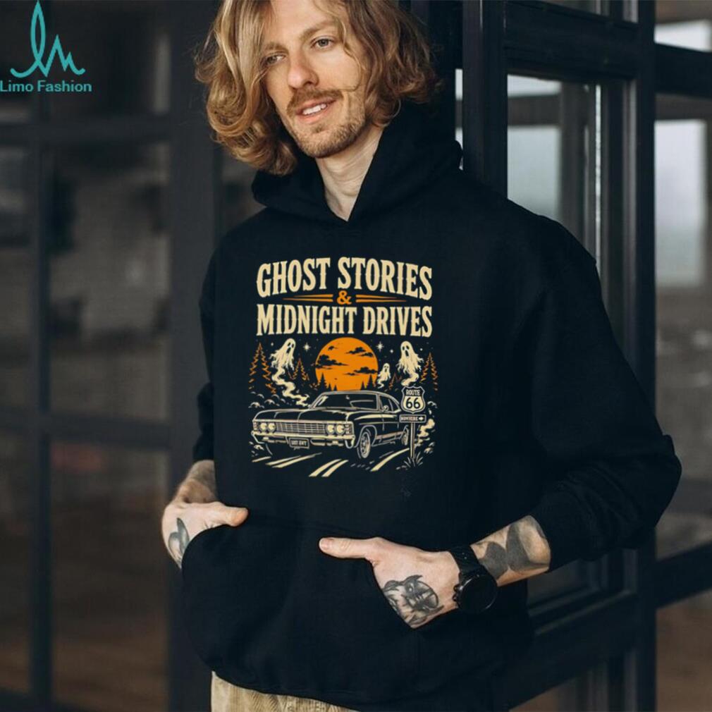 Ghost stories midnight drives route 66 shirt