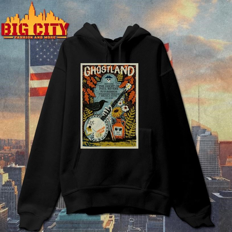 Ghostland 9-6-2026 Portland Maine Poster Shirt