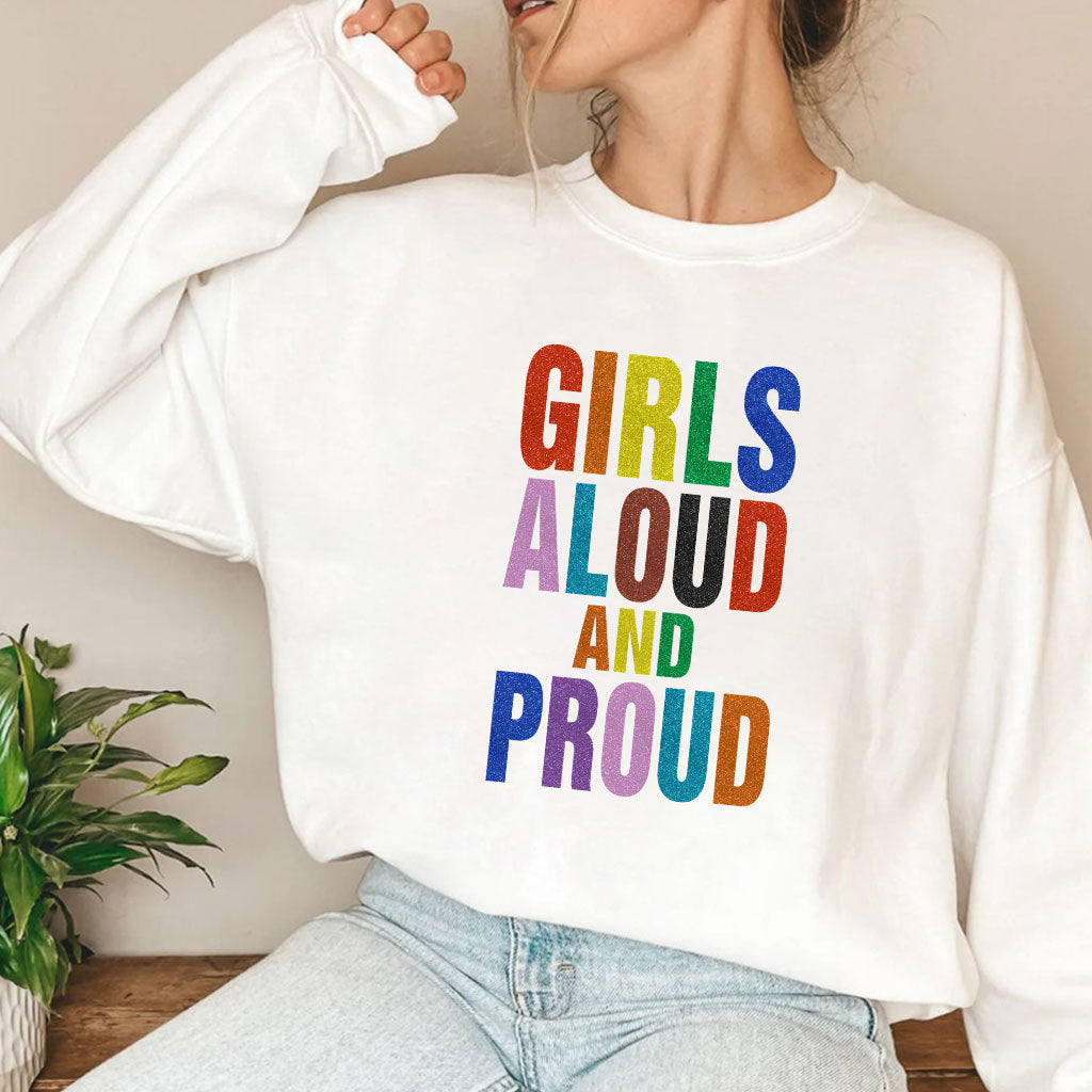 Girls Aloud And Proud Pride Shirt