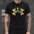 Girls Softball Batter Splatter Art Athletic Graphic T Shirt