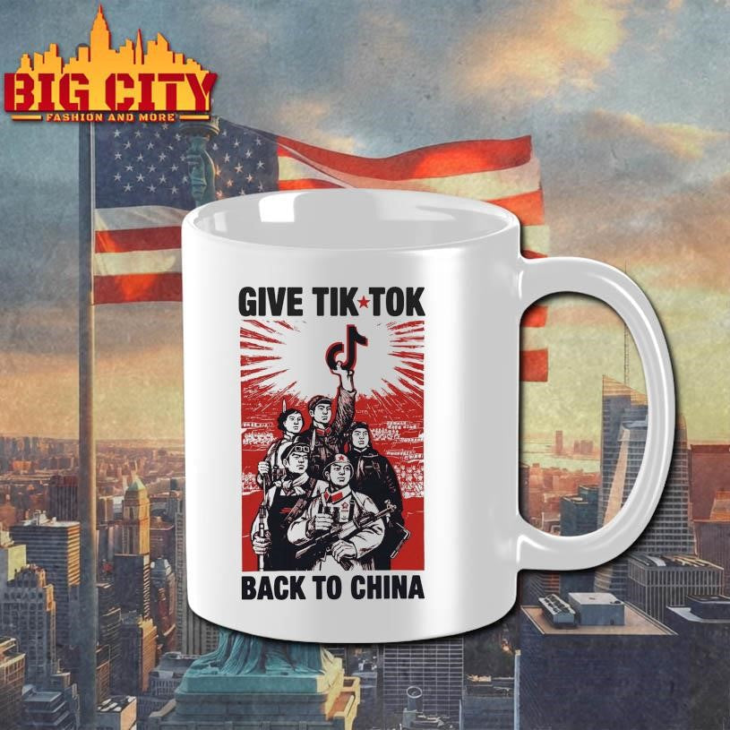 Give Tik Tok Back To China DS2 Shirt
