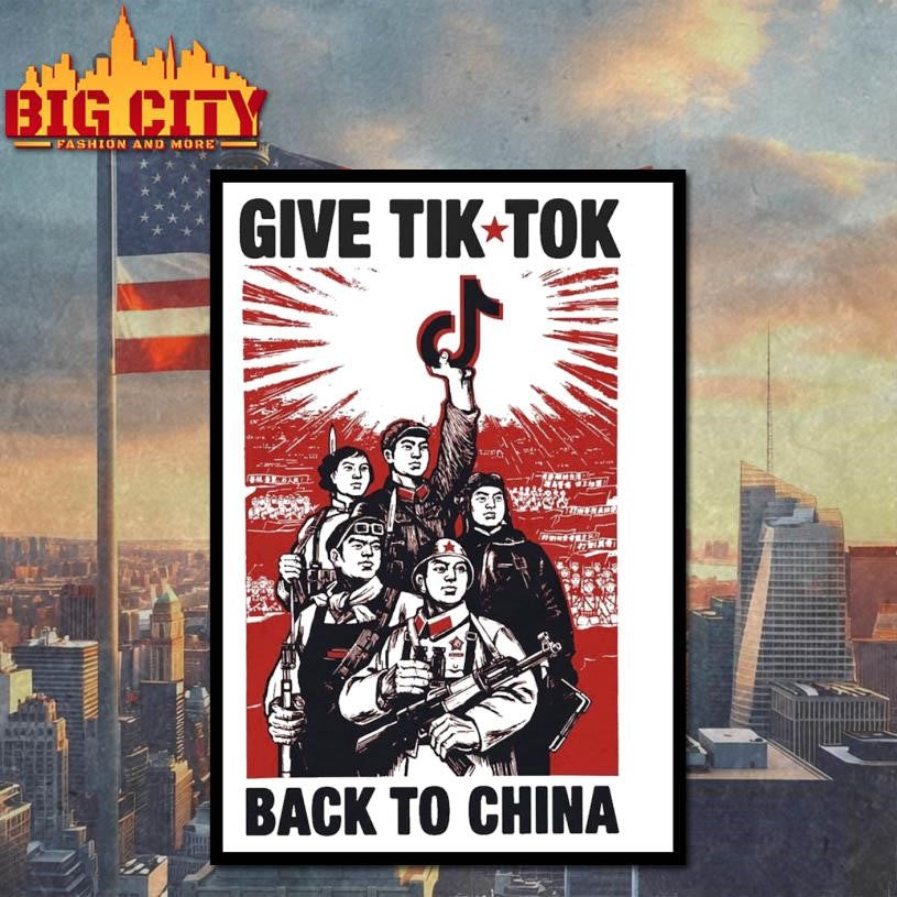 Give Tik Tok Back To China DS2 Shirt