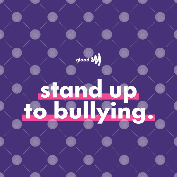 Glaad Stand Up To Bullying Shirt