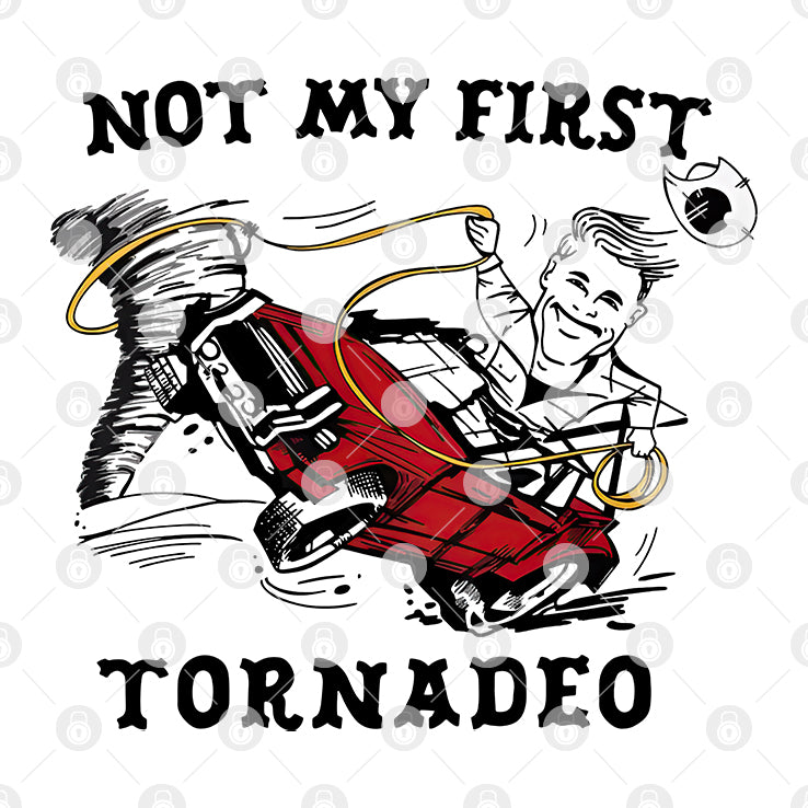 Glen Powell Not My First Tornadeo T Shirt