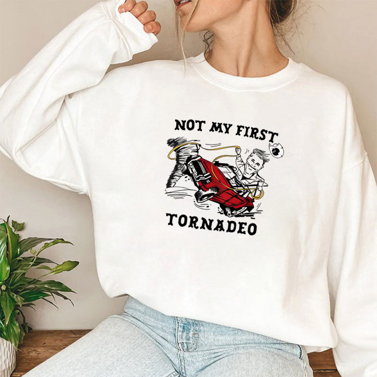 Glen Powell Not My First Tornadeo T Shirt