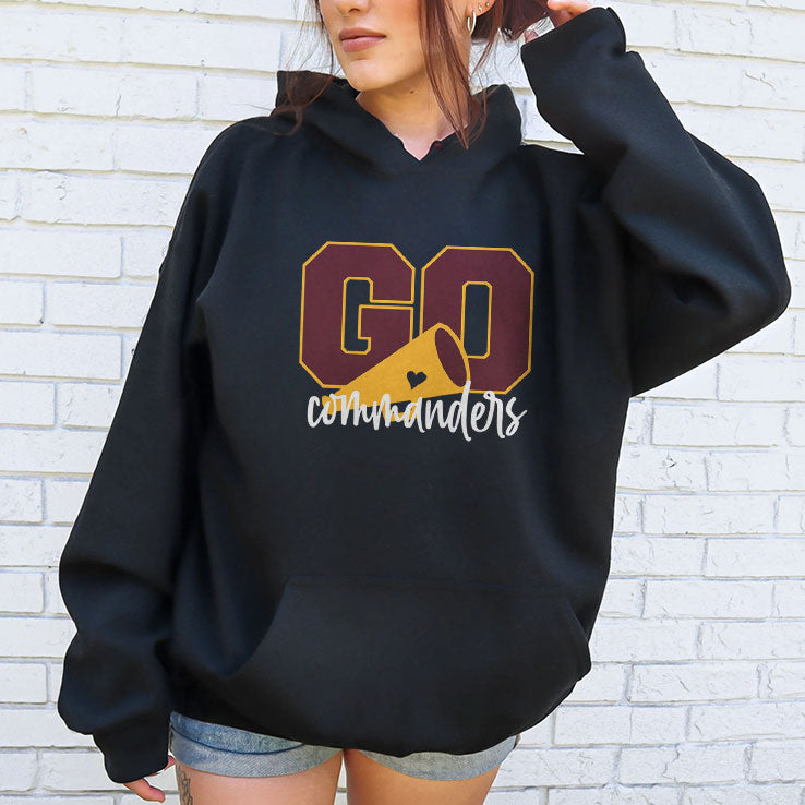 Go Cheer Commanders T Shirt