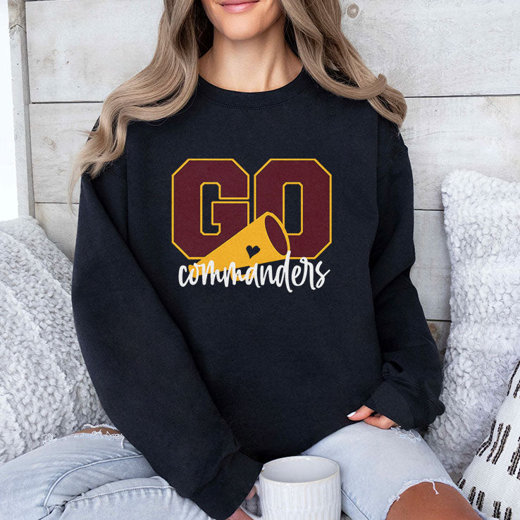 Go Cheer Commanders T Shirt