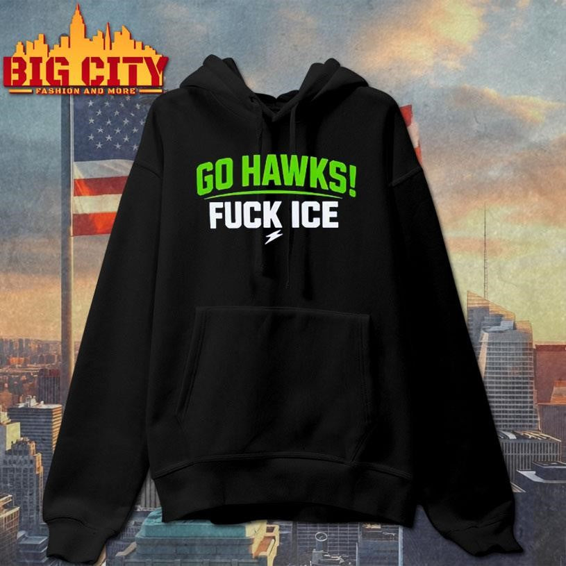 Go Hawks Fuck Ice Shirt