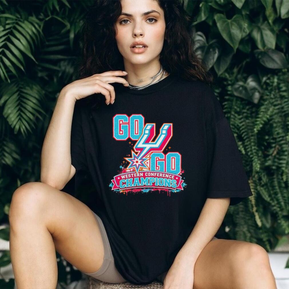 Go Spurs Go Retro West Champs Western Conference Champions shirt