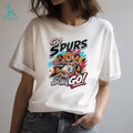 Go Spurs Go Team Roster Comic Style Basketball Fan T Shirt