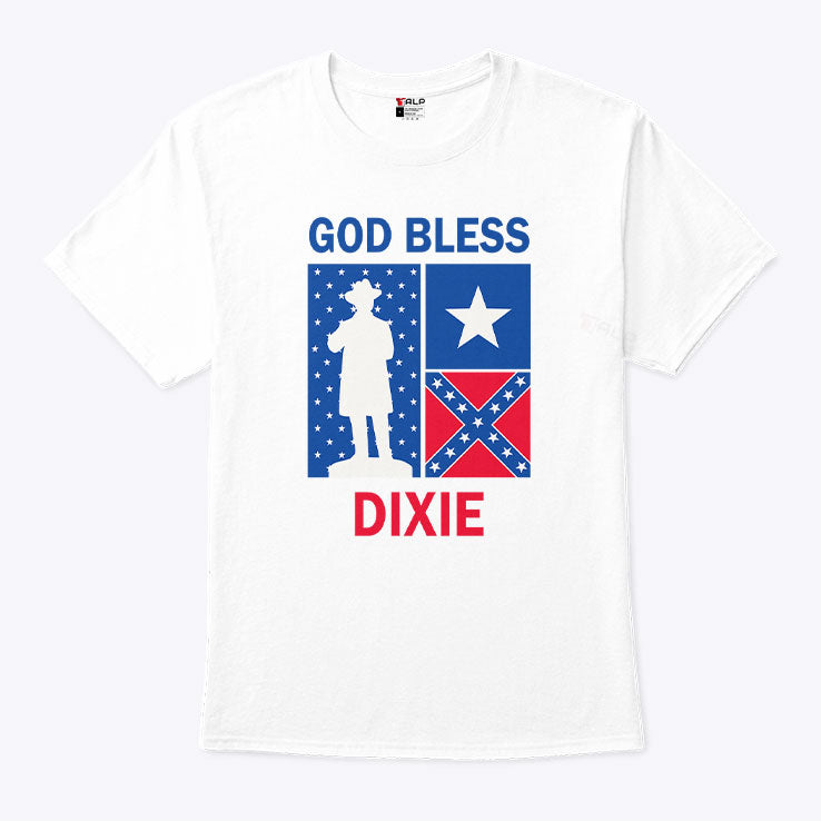 God Bless Dixie The Southern Soldier T Shirt