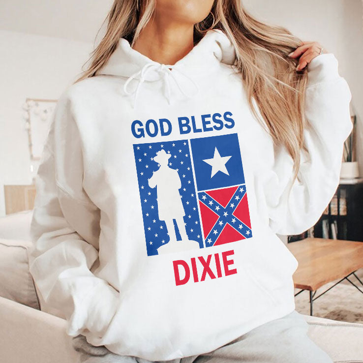 God Bless Dixie The Southern Soldier T Shirt