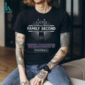 God First Family Second Then Kansas State Wildcats Football T Shirt