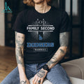 God First Family Second Then Los Angeles Dodgers Baseball T Shirt