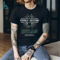 God First Family Second Then South Florida Bulls Football T Shirt