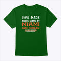 God Made Notre Dame 1 Miami Made Them 13 T Shirt