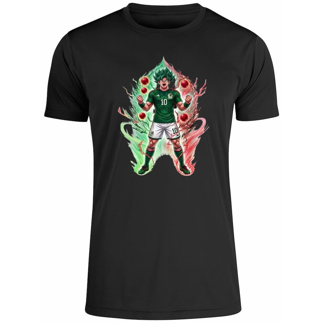 Goku Saiyan Mexico World Cup 2026 Shirt