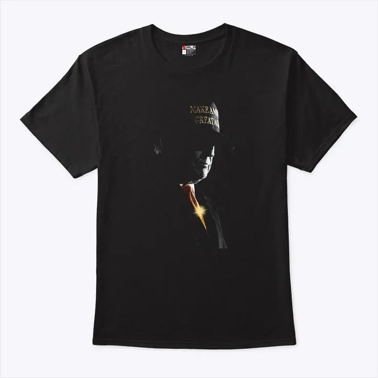 Golden MAGA Trump Make America Great Again T Shirt