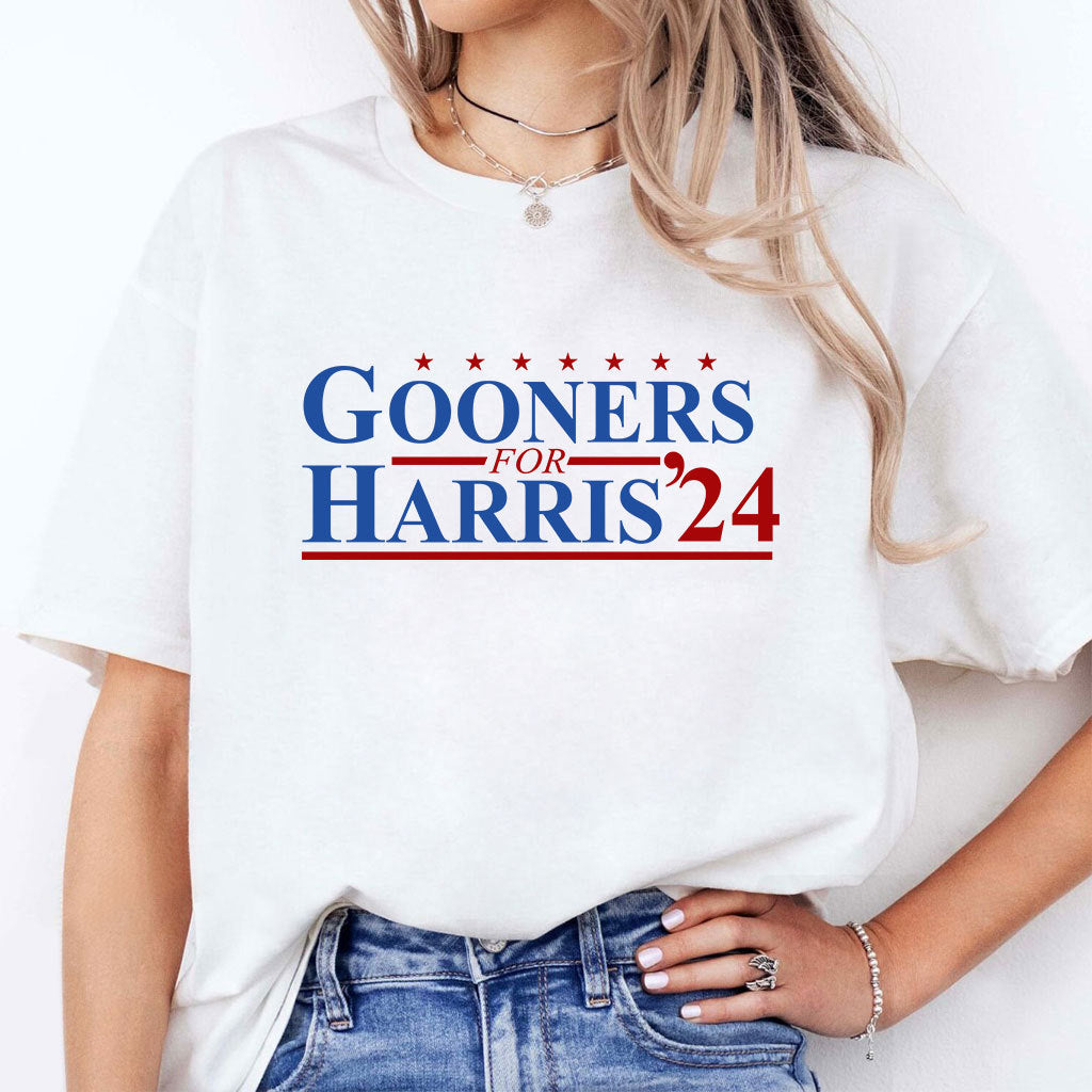 Gooners For Harris 2024 Shirt